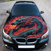 Japanese Dragon Hood Wrap – Custom Vinyl Decal for Cars, Trucks & SUVs, SS