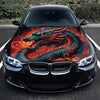 Japanese Dragon Hood Wrap – Custom Vinyl Decal for Cars, Trucks & SUVs, SS