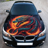 Japanese Dragon Hood Wrap – Custom Vinyl Decal for Cars, Trucks & SUVs, XL