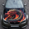Japanese Dragon Hood Wrap – Custom Vinyl Decal for Cars, Trucks & SUVs, ZZ