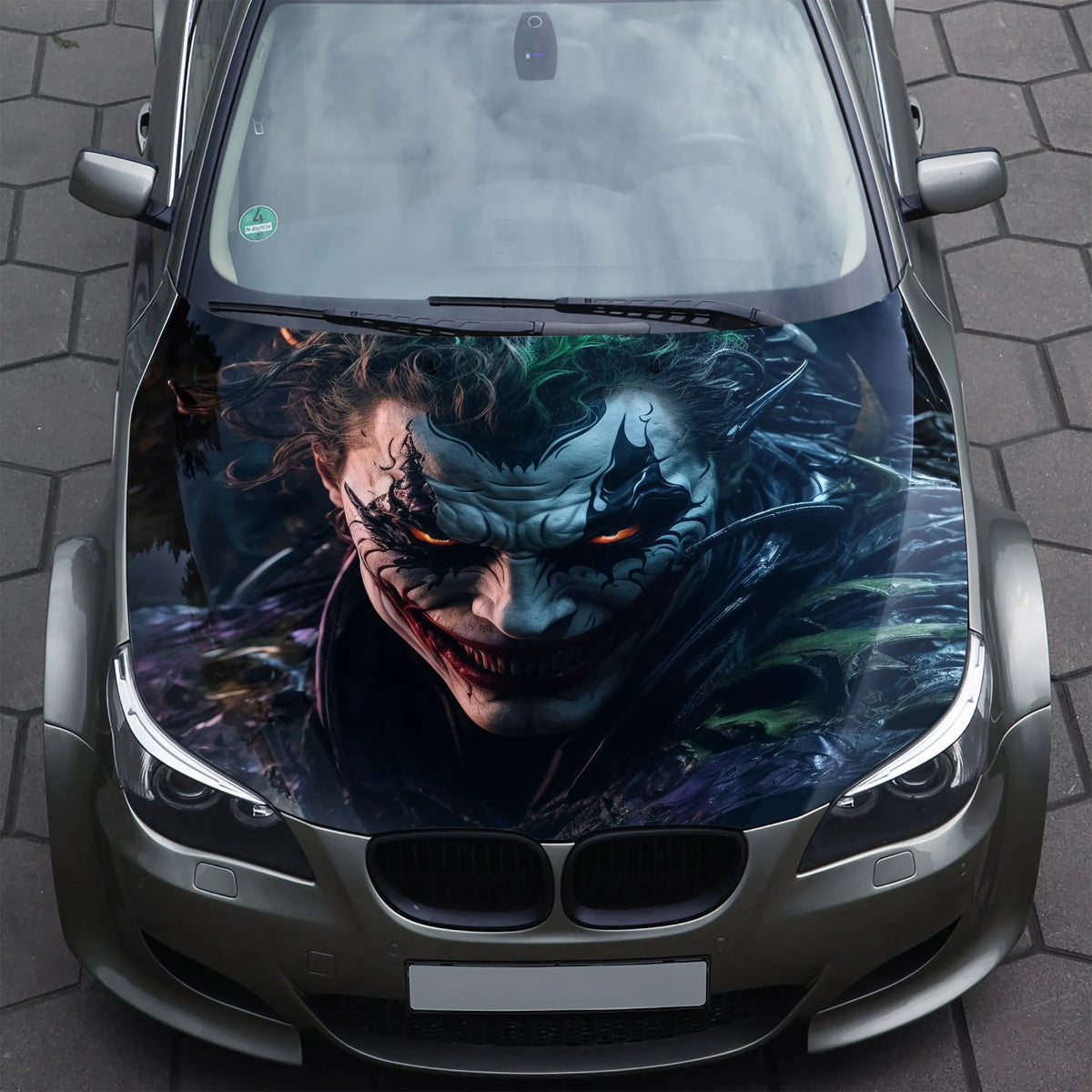Joker Hood Wrap – Custom Vinyl Decal for Cars, Trucks & SUVs