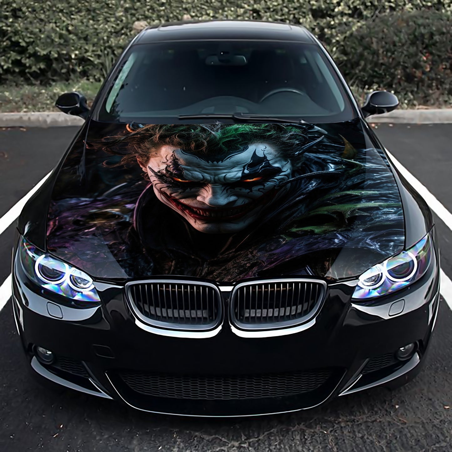 Joker Hood Wrap – Custom Vinyl Decal for Cars, Trucks & SUVs