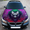 Joker Painted Hood Wrap Graphic – Custom Vinyl Decal for Cars, Trucks & SUVs