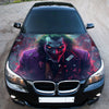 Joker Villain Hood Wrap Graphic – Custom Vinyl Decal for Cars, Trucks & SUVs