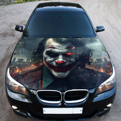 Joker Burning Hood Wrap