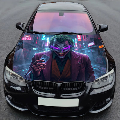 Joker Villain Hood Wrap