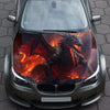 Lava Dragon Hood Wrap – Custom Vinyl Decal for Cars, Trucks & SUVs