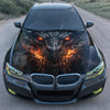 Lava Dragon Face Hood Wrap Graphic – Custom Vinyl Decal for Cars, Trucks & SUVs