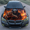 Lava Hand Reaper Hood Wrap Graphic – Custom Vinyl Decal for Cars, Trucks & SUVs