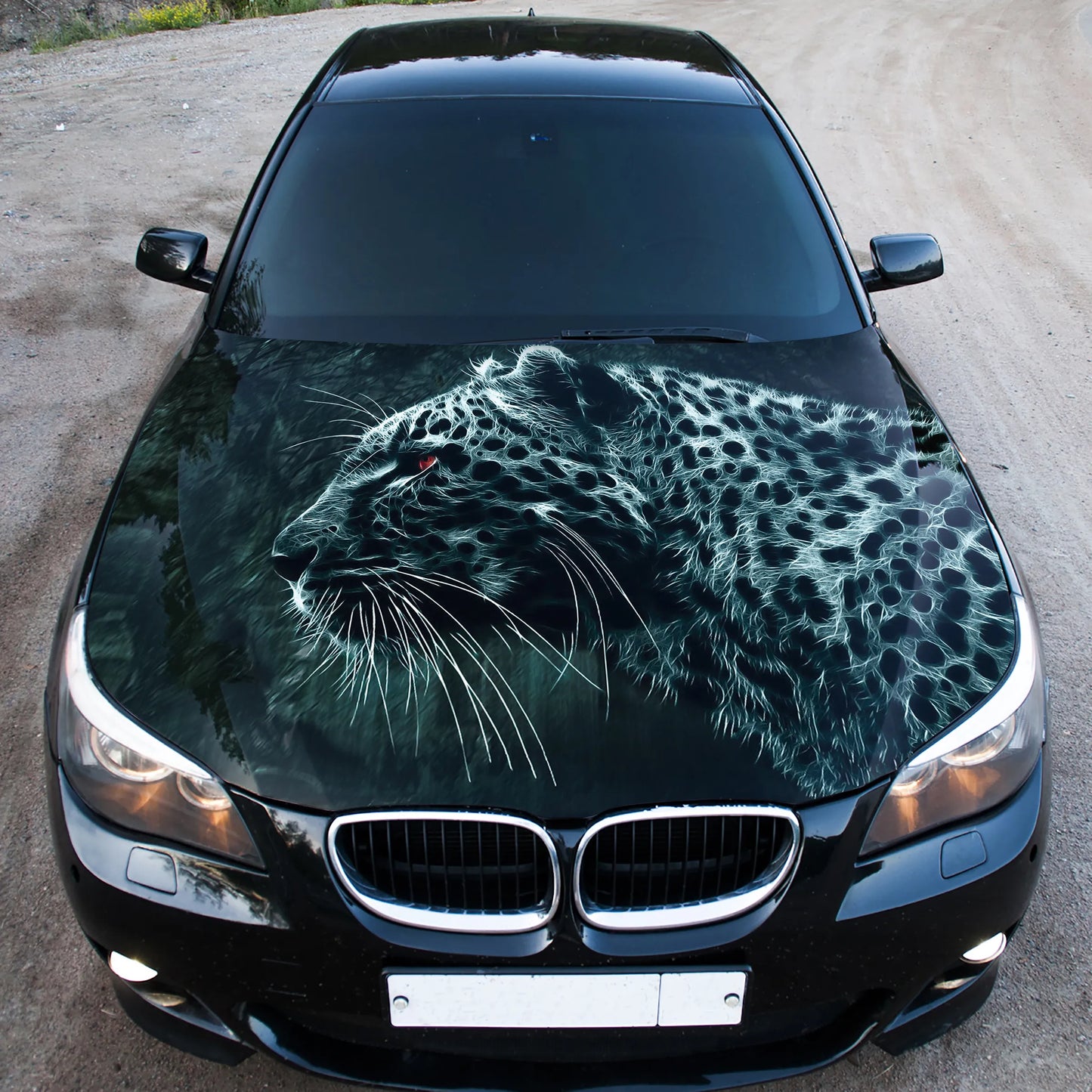 Leopard Hood Wrap – Custom Vinyl Decal for Cars, Trucks & SUVs
