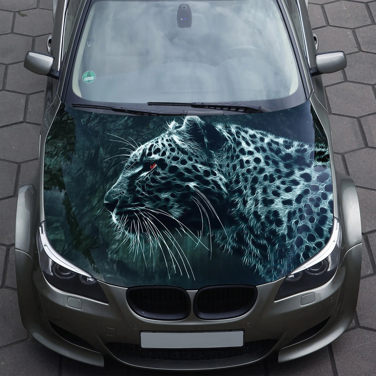 Leopard Hood Wrap – Custom Vinyl Decal for Cars, Trucks & SUVs