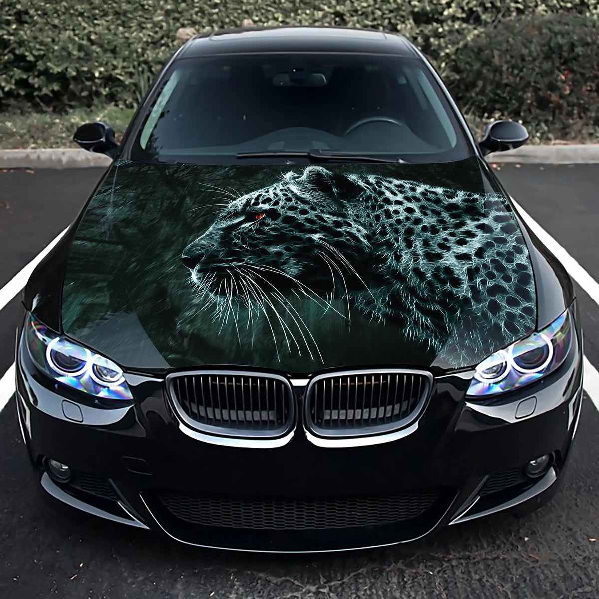 Leopard Hood Wrap – Custom Vinyl Decal for Cars, Trucks & SUVs