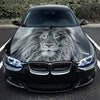 Lion Abstract Hood Wrap – Custom Vinyl Decal for Cars, Trucks & SUVs L