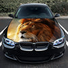 Lion Abstract Hood Wrap – Custom Vinyl Decal for Cars, Trucks & SUVs X