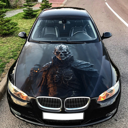 Male Warlock Hood Wrap – Custom Vinyl Decal for Cars, Trucks & SUVs