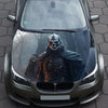 Male Warlock Hood Wrap – Custom Vinyl Decal for Cars, Trucks & SUVs
