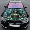 Medusa Gorgon Fantasy Art Hood Wrap – Custom Vinyl Decal for Cars, Trucks & SUVs