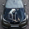 Necromancer Grim Reaper Hood Wrap – Custom Vinyl Decal for Cars, Trucks & SUVs