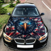 Patriotic Eagle Face Hood Wrap Graphic – Custom Vinyl Decal for Cars, Trucks & SUVs