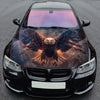 Flag Patriotic Eagle Hood Wrap Graphic – Custom Vinyl Decal for Cars, Trucks & SUVs