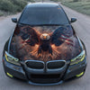 Flag Patriotic Eagle Hood Wrap Graphic – Custom Vinyl Decal for Cars, Trucks & SUVs