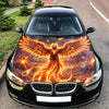Phoenix Rising Hood Hood Wrap Graphic – Custom Vinyl Decal for Cars, Trucks & SUVs