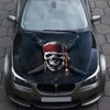 Pirate Skull Hood Wrap – Custom Vinyl Decal for Cars, Trucks & SUVs