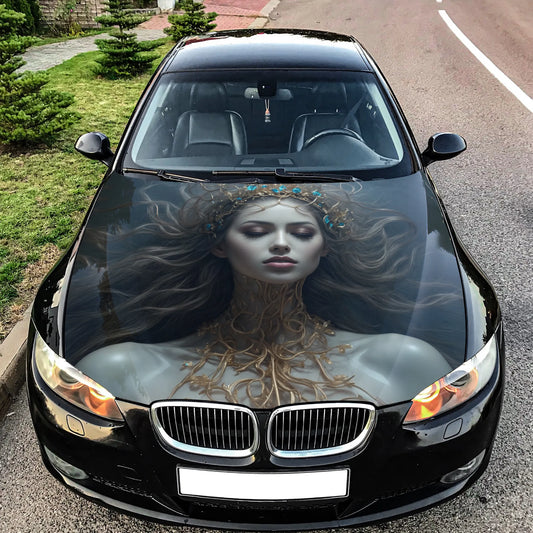 Princess Hood Wrap – Custom Vinyl Decal for Cars, Trucks & SUVs