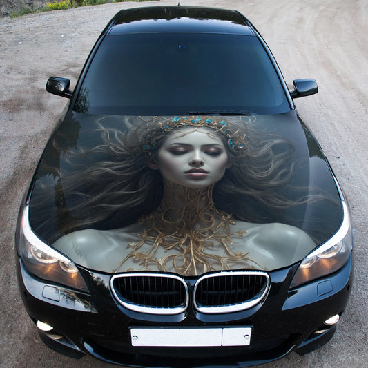 Princess Hood Wrap – Custom Vinyl Decal for Cars, Trucks & SUVs