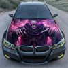 Purple Neon Reaper Hood Wrap Graphic – Custom Vinyl Decal for Cars, Trucks & SUVs
