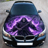 Purple Reaper Portal Hood Wrap Graphic – Custom Vinyl Decal for Cars, Trucks & SUVs