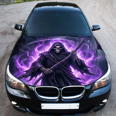 Purple Reaper Portal Hood Wrap