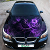 Purple Reaper Sorcerer Hood Wrap Graphic – Custom Vinyl Decal for Cars, Trucks & SUVs