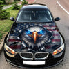 Ripped American Flag Hood Wrap Graphic – Custom Vinyl Decal for Cars, Trucks & SUVs