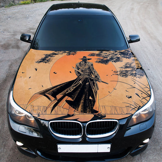 Samurai Hood Wrap – Custom Vinyl Decal for Cars, Trucks & SUVs