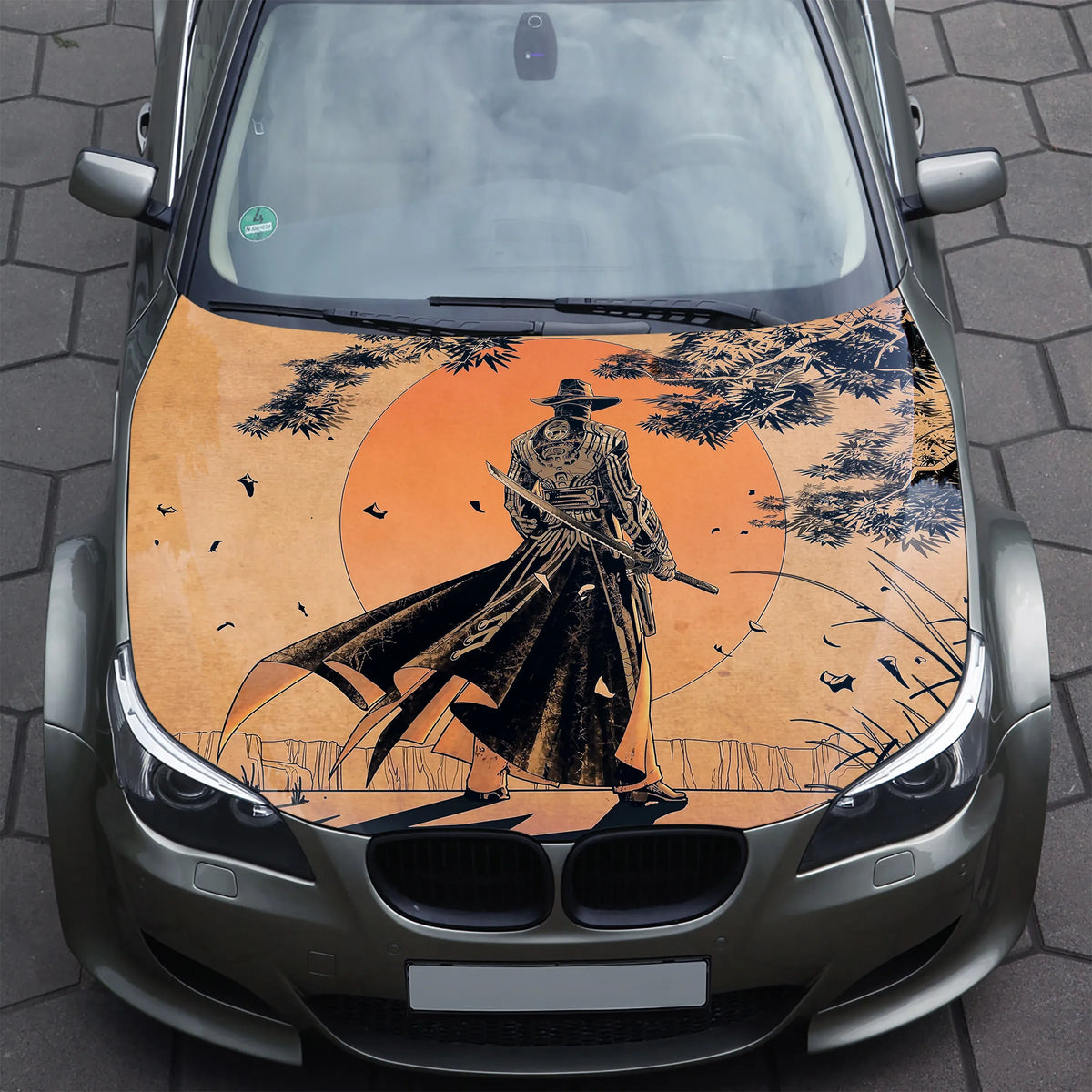 Samurai Hood Wrap – Custom Vinyl Decal for Cars, Trucks & SUVs