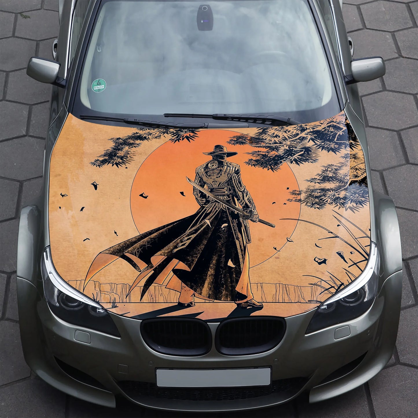 Samurai Hood Wrap – Custom Vinyl Decal for Cars, Trucks & SUVs