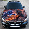 Samurai Tiger Hood Hood Wrap Graphic – Custom Vinyl Decal for Cars, Trucks & SUVs