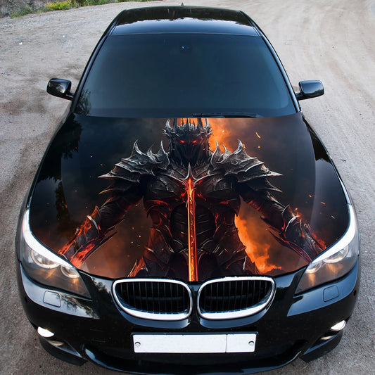 Sauron Sword Hood Wrap – Custom Vinyl Decal for Cars, Trucks & SUVs