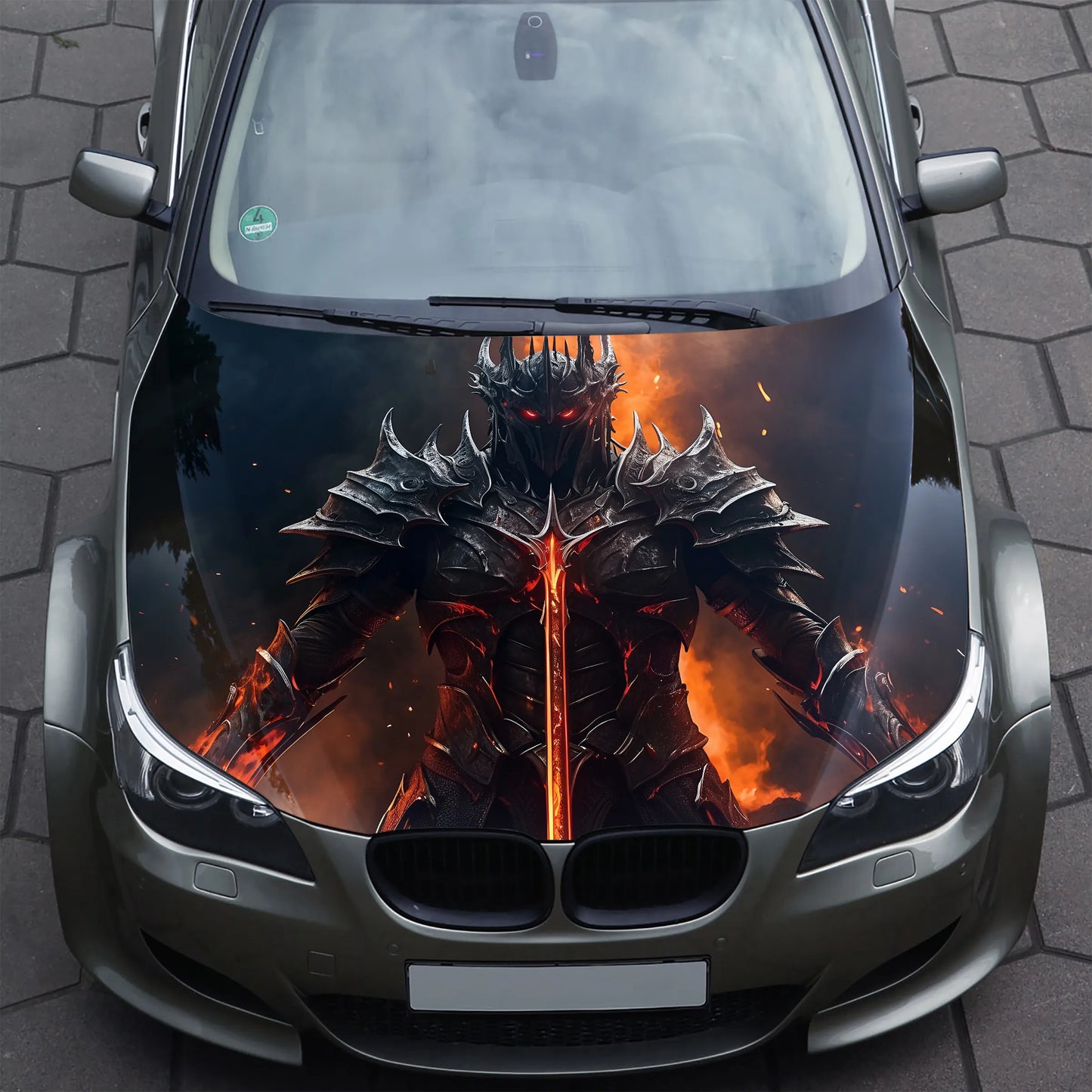 Sauron Sword Hood Wrap – Custom Vinyl Decal for Cars, Trucks & SUVs