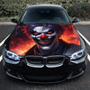 Scary Clown Hood Wrap – Custom Vinyl Decal for Cars, Trucks & SUVs