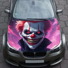 Scary Clown Hood Wrap – Custom Vinyl Decal for Cars, Trucks & SUVs