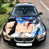 Sexy Anime Hood Wrap – Custom Vinyl Decal for Cars, Trucks & SUVs