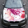 Sexy Anime Hood Wrap – Custom Vinyl Decal for Cars, Trucks & SUVs