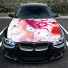Sexy Anime Hood Wrap – Custom Vinyl Decal for Cars, Trucks & SUVs