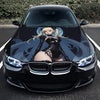 Sexy Anime Girl Hood Wrap – Custom Vinyl Decal for Cars, Trucks & SUVs