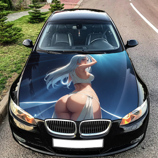 Sexy Girl Hood Wrap – Custom Vinyl Decal for Cars, Trucks & SUVs