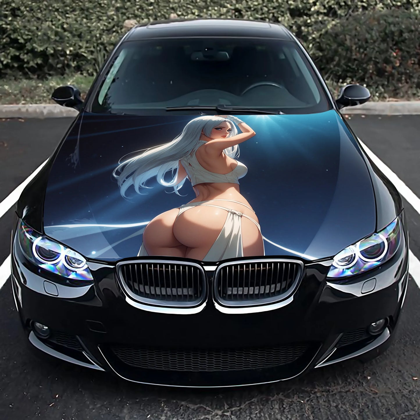 Sexy Girl Hood Wrap – Custom Vinyl Decal for Cars, Trucks & SUVs