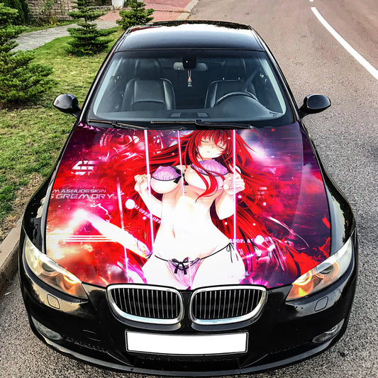 Sexy Girl Hood Wrap – Custom Vinyl Decal for Cars, Trucks & SUVs