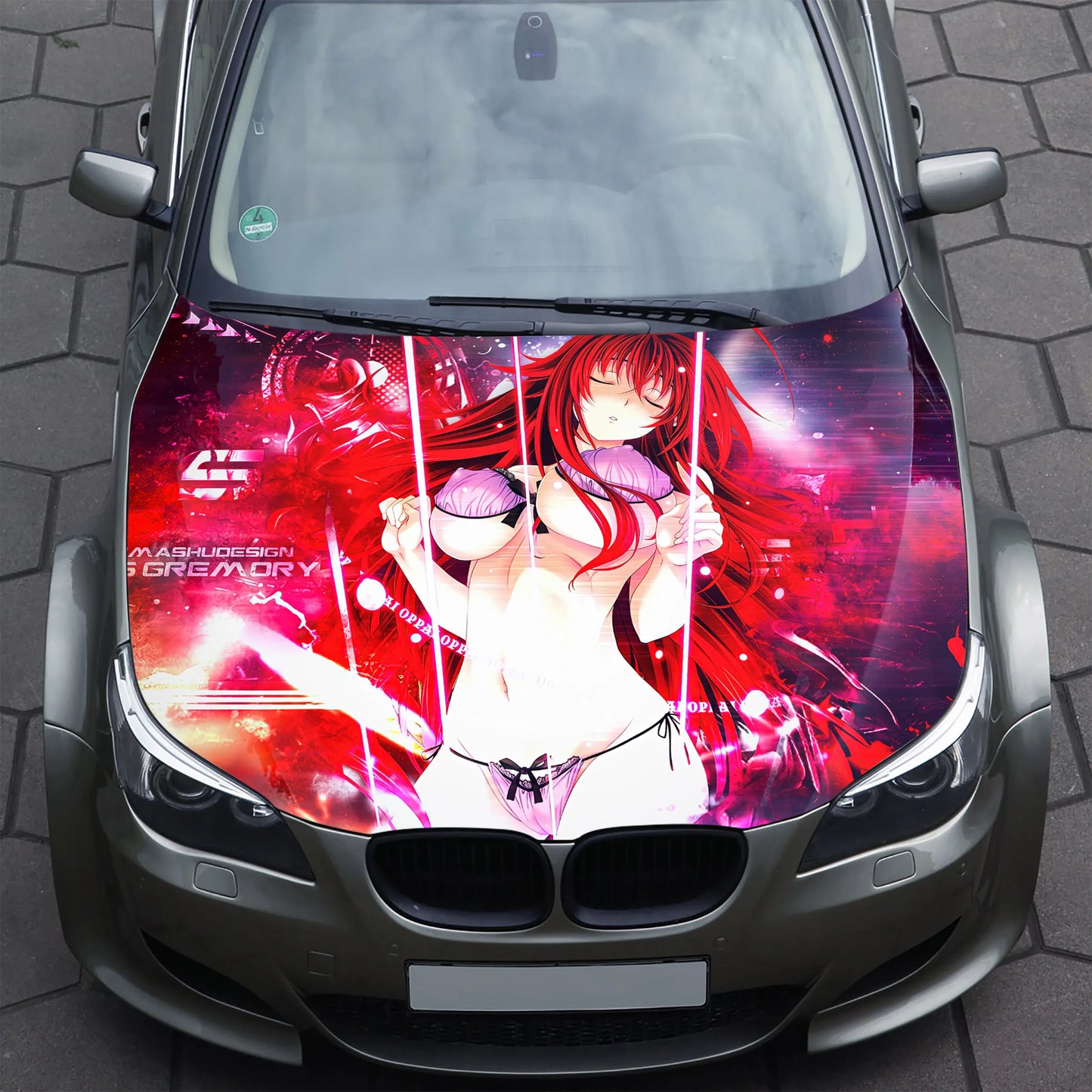 Sexy Girl Hood Wrap – Custom Vinyl Decal for Cars, Trucks & SUVs